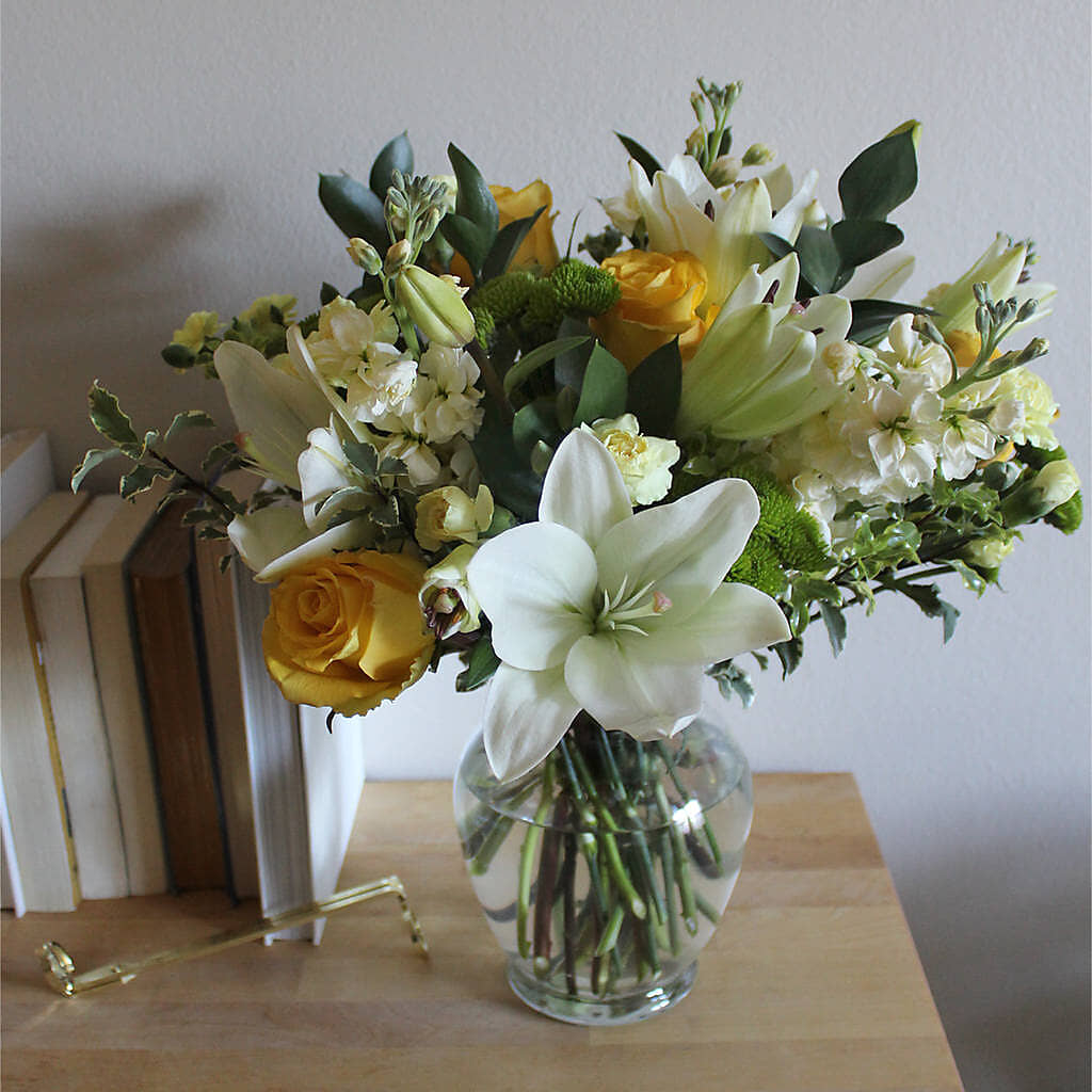 Hope & Serenity Bouquet – GEORGE'S FLOWERS, Los Angeles CA