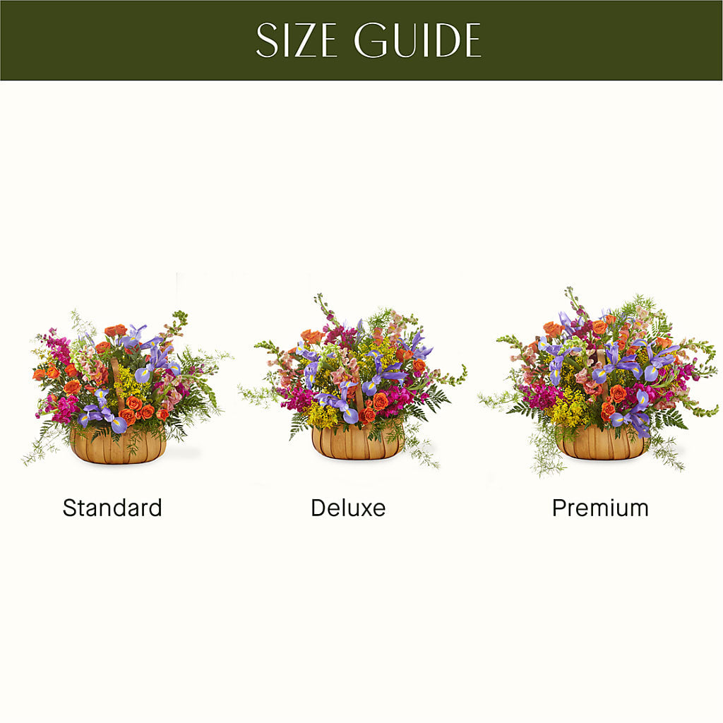 Garden of Life Basket – GEORGE'S FLOWERS, Los Angeles CA
