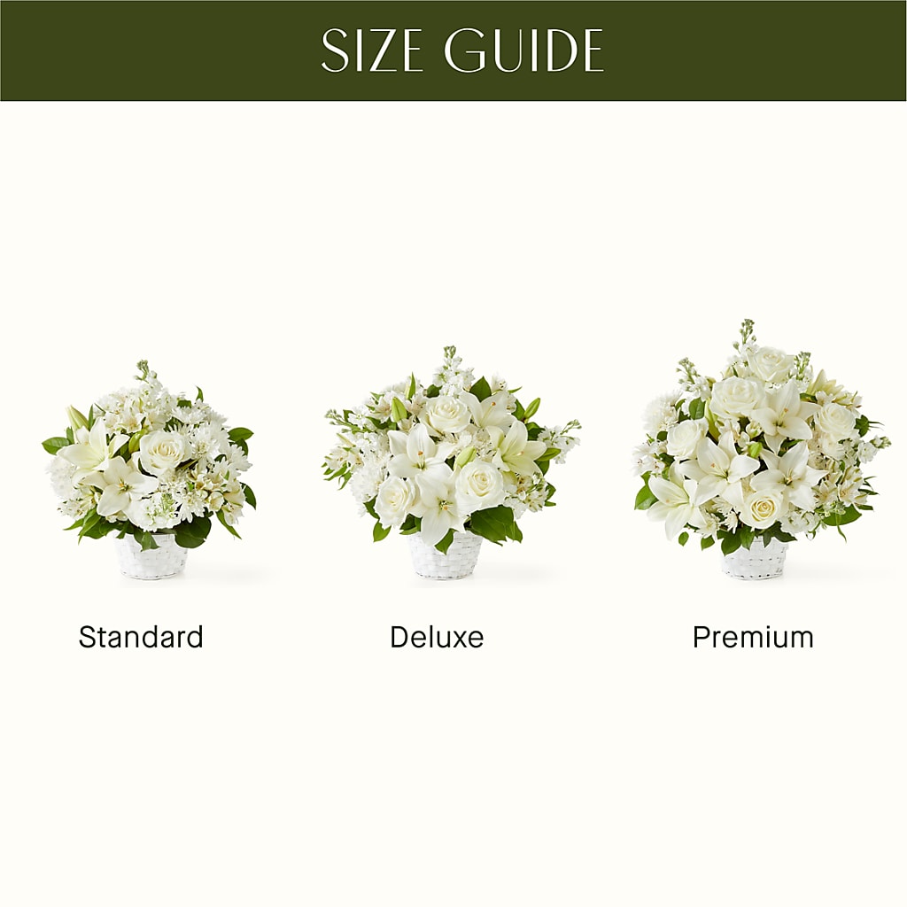 Peaceful Reflections Arrangement – GEORGE'S FLOWERS, Los Angeles CA