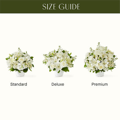 Peaceful Reflections Arrangement – GEORGE'S FLOWERS, Los Angeles CA
