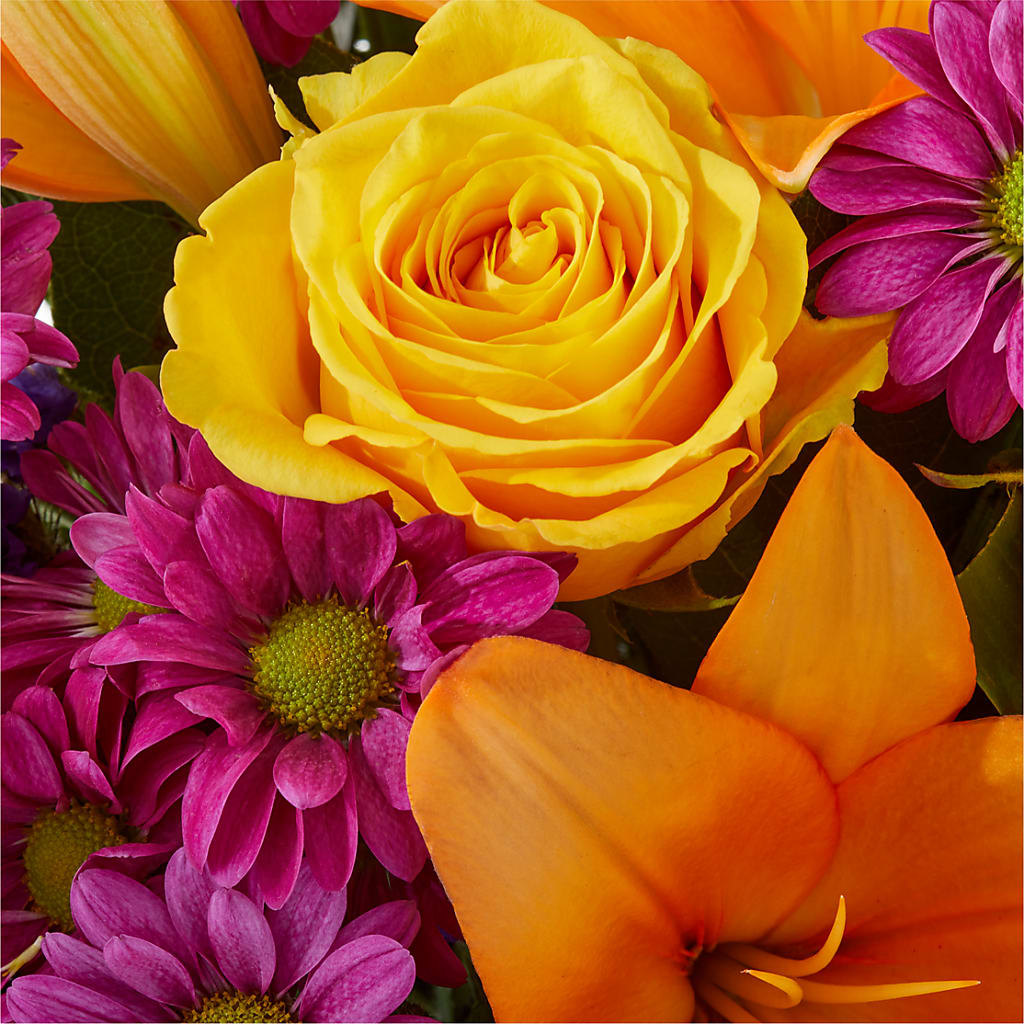 Colorful Visions Bouquet – GEORGE'S FLOWERS, Los Angeles CA