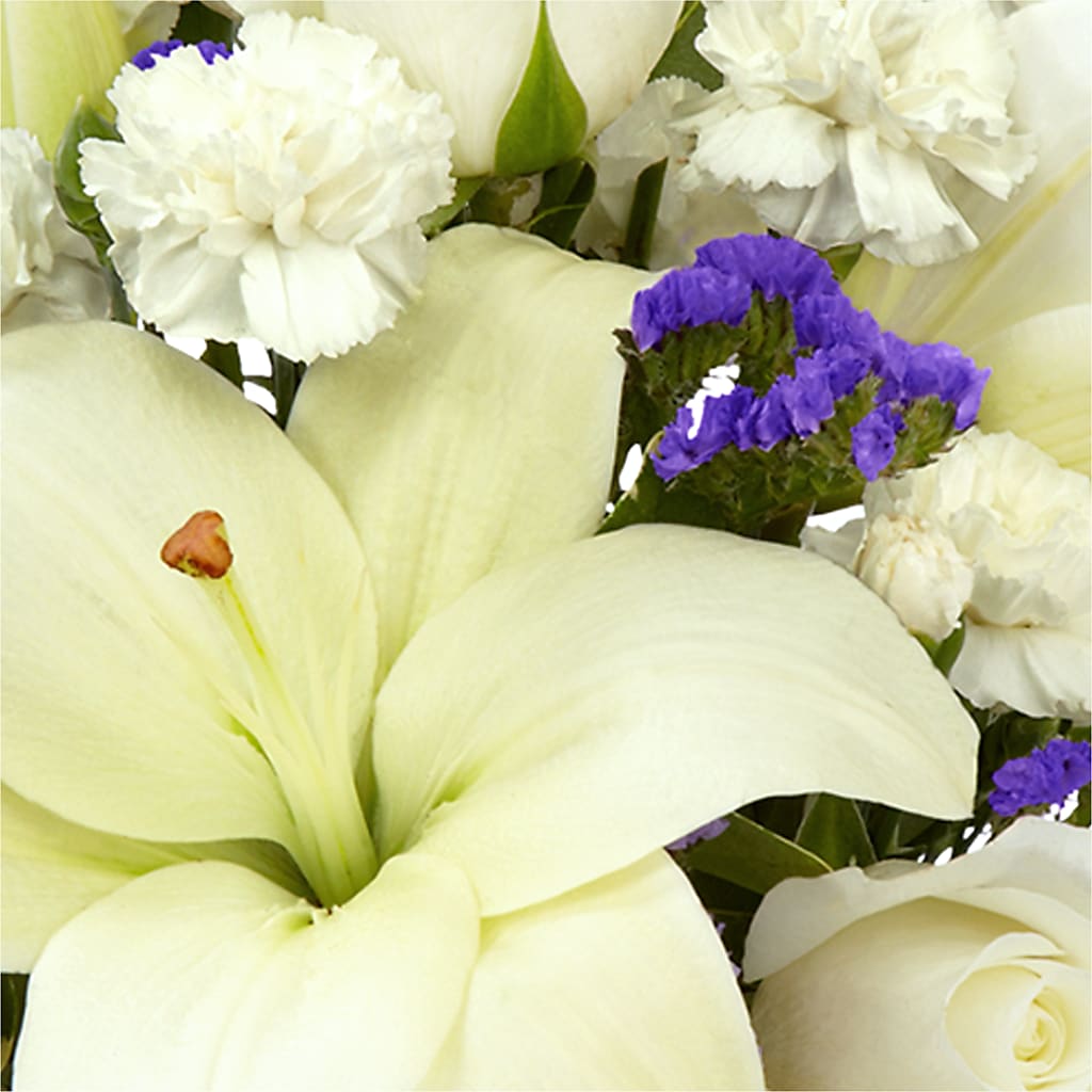 Sapphire Rush Bouquet – GEORGE'S FLOWERS, Los Angeles CA