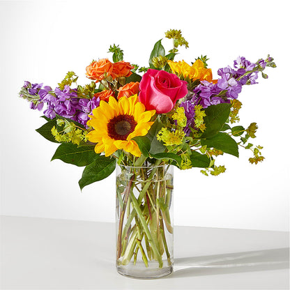 Vibrant Greetings Bouquet – GEORGE'S FLOWERS, Los Angeles CA