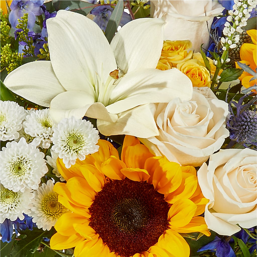 Wonderfully Sunny Bouquet – GEORGE'S FLOWERS, Los Angeles CA