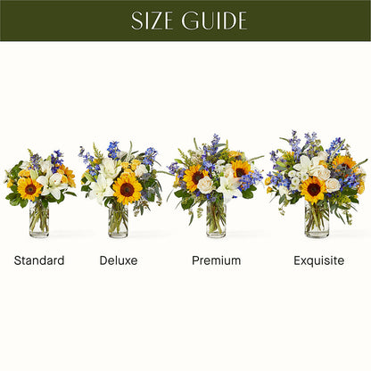 Wonderfully Sunny Bouquet – GEORGE'S FLOWERS, Los Angeles CA