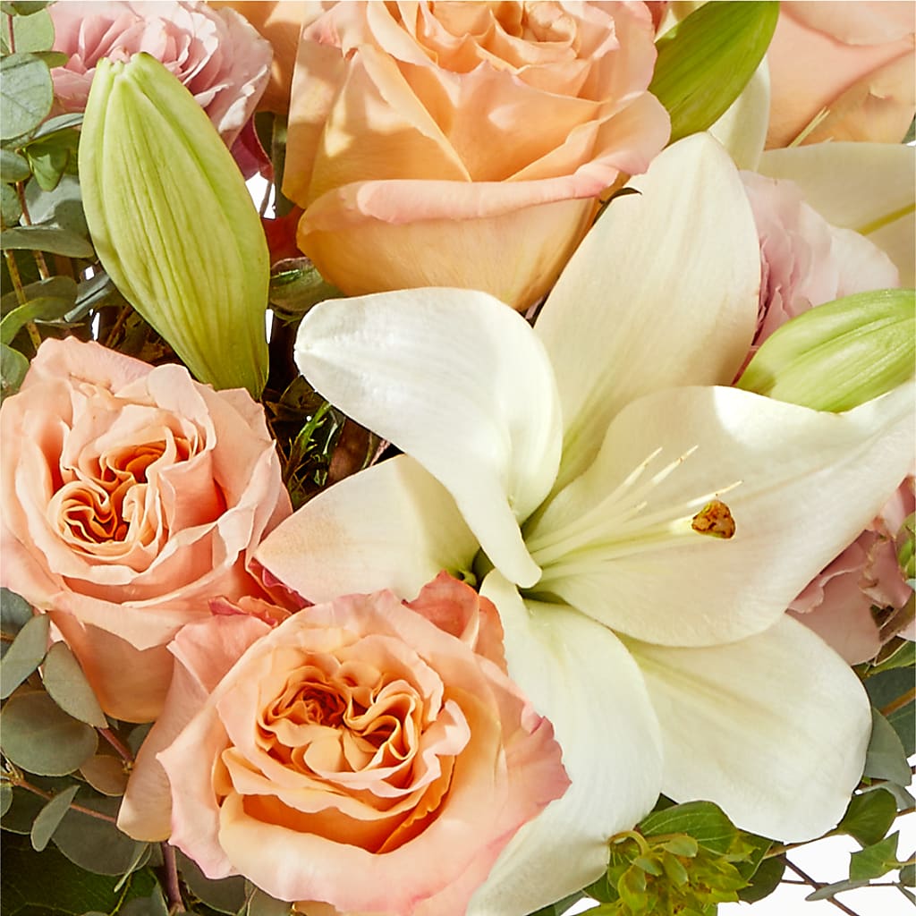 Grapefruit Splash Bouquet – GEORGE'S FLOWERS, Los Angeles CA