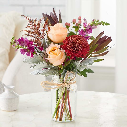 Moody Hues Bouquet – GEORGE'S FLOWERS, Los Angeles CA