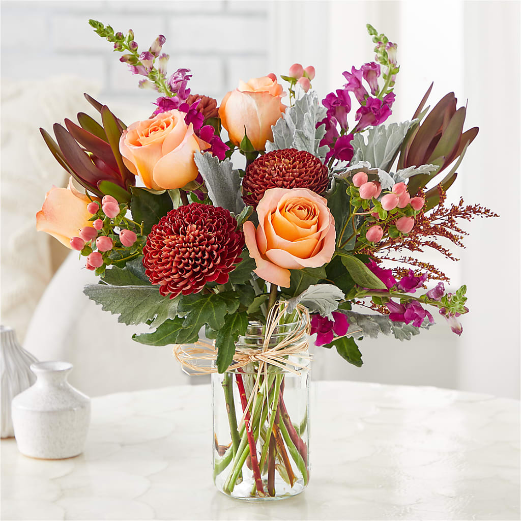 Moody Hues Bouquet – GEORGE'S FLOWERS, Los Angeles CA