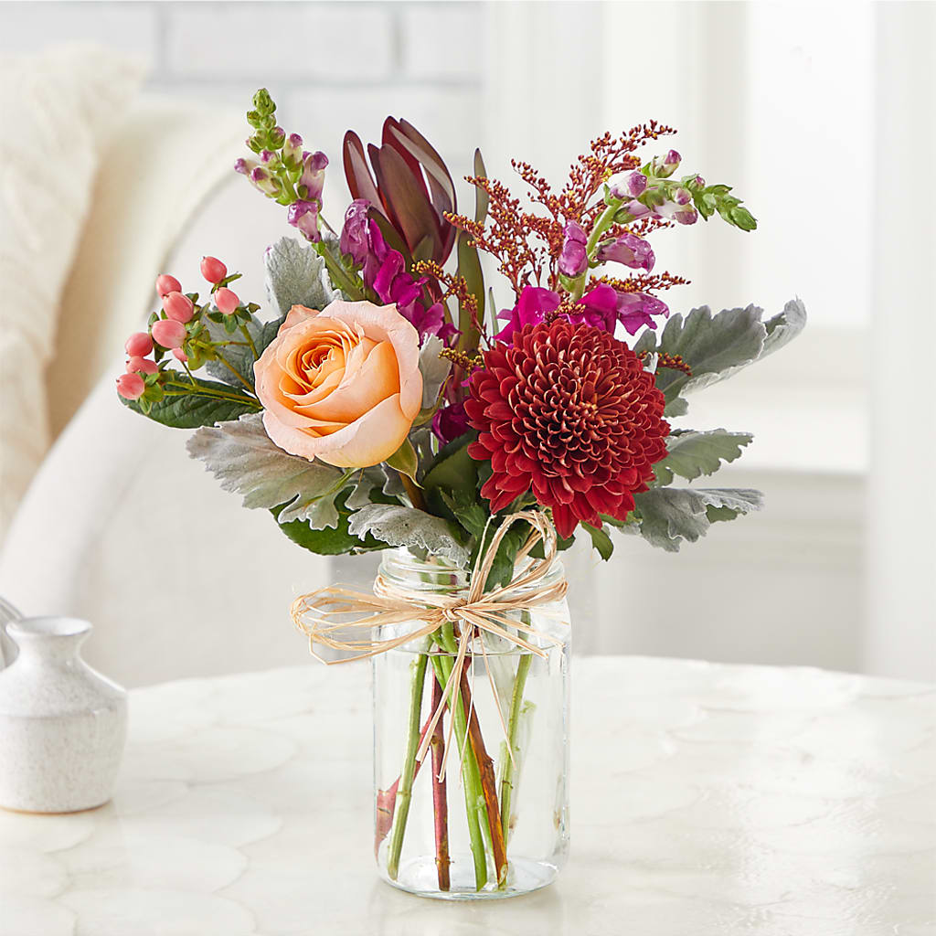 Moody Hues Bouquet – GEORGE'S FLOWERS, Los Angeles CA