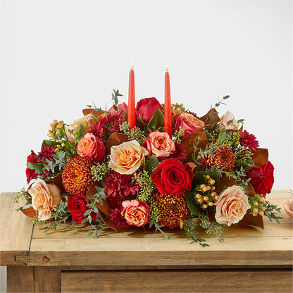Gather Near Centerpiece – GEORGE'S FLOWERS, Los Angeles CA