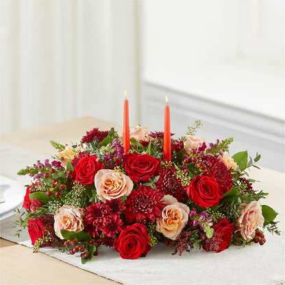 Most Thankful Centerpiece – GEORGE'S FLOWERS, Los Angeles CA