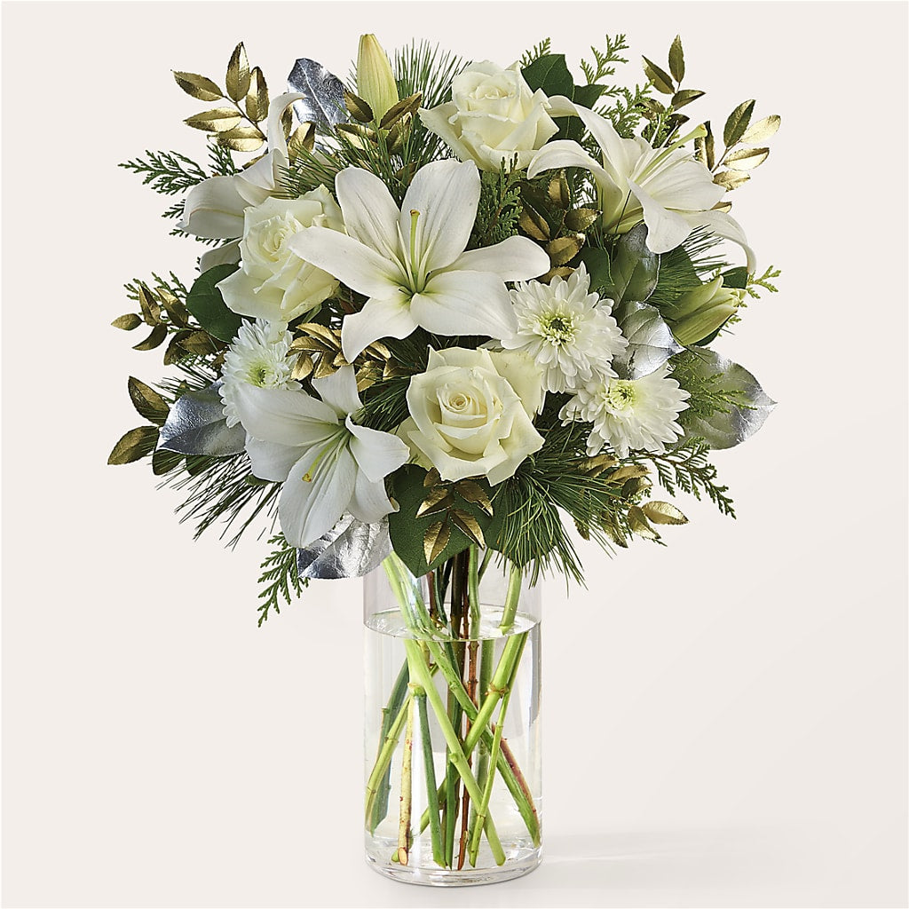 Wintry Mix Bouquet – GEORGE'S FLOWERS, Los Angeles CA