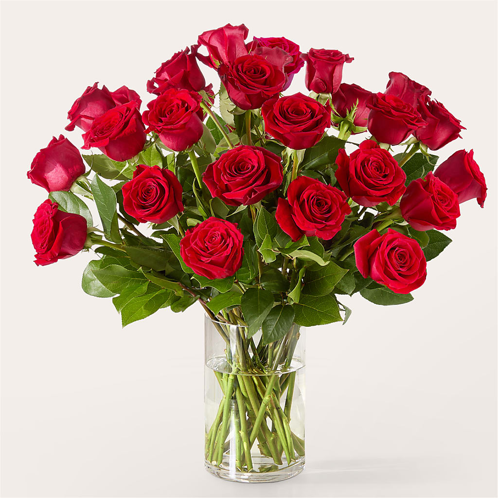 The One Red Rose Bouquet – GEORGE'S FLOWERS, Los Angeles CA