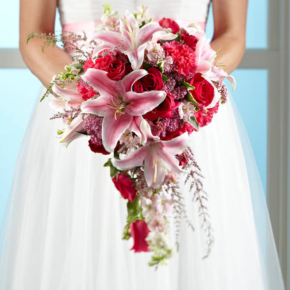 Lily & Rose Bouquet – GEORGE'S FLOWERS, Los Angeles CA