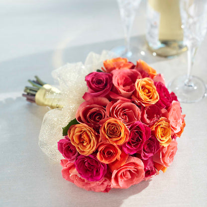 Sweet Roses Bouquet – GEORGE'S FLOWERS, Los Angeles CA