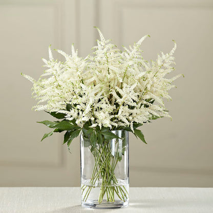 White Astilbe Bouquet – GEORGE'S FLOWERS, Los Angeles CA