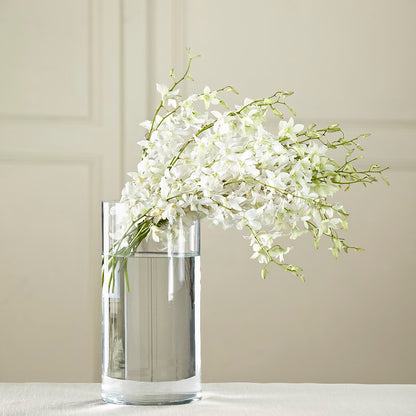 White Dendrobium Bouquet – GEORGE'S FLOWERS, Los Angeles CA